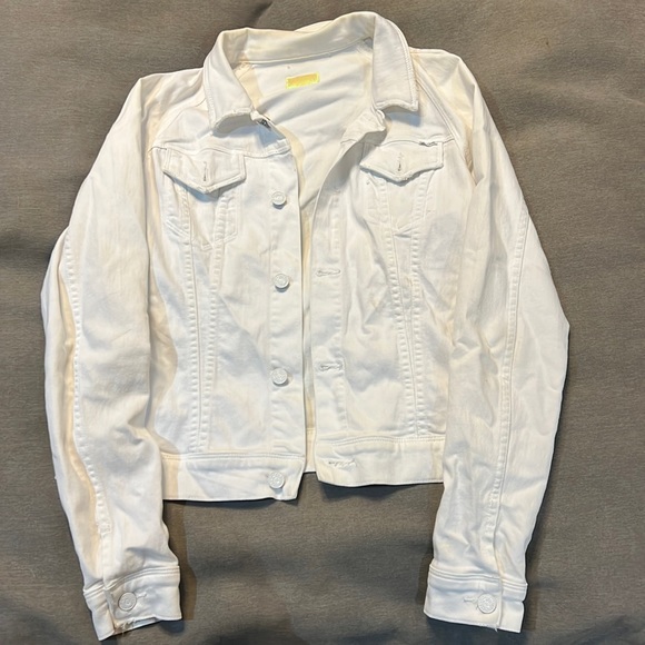 MOTHER Jackets & Blazers - White denim jacket